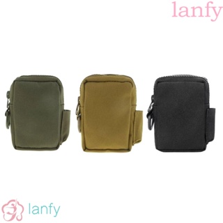 Lanfy กระเป๋าสตางค์ กระเป๋าใส่กุญแจ กันน้ํา สําหรับตั้งแคมป์ ปีนเขา กลางแจ้ง