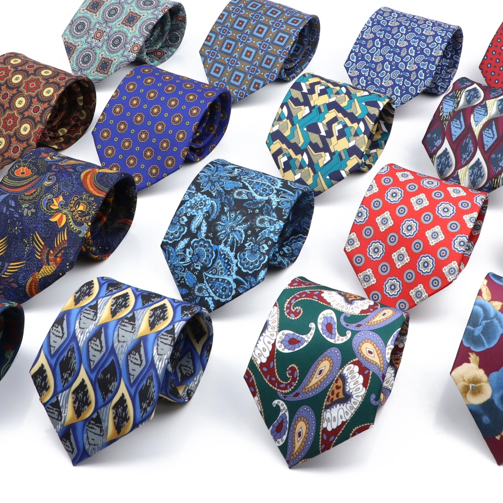 Zonfaz Vintage ผู ้ ชายขยายผ ้ าไหมเนคไท Paisley ดอกไม ้ Ties สําหรับผู ้ ชายนุ ่ มแปลกใหม ่ อย ่ างเป ็ นทางการงานแต ่ งงานธุรกิจผูกคอทุกวันอุปกรณ ์ เสริม