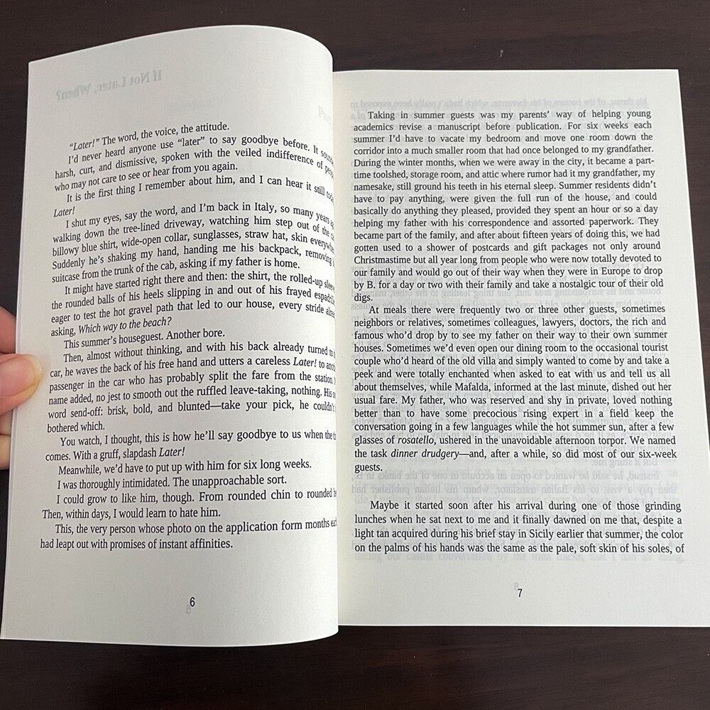 Call Me By Your Name By André Aciman Romance Literary Fiction English Paperback หนังสือนิยายภาษาอังกฤษ - รูปที่ 2