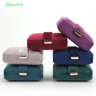 Bluevelvet กล่องเคสโลหะ สําหรับใส่เครื่องประดับ สร้อยคอ