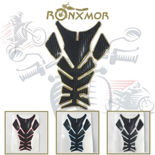 Ronxmor ใหม่ สติกเกอร์ไฟเบอร์ติดฝาถังน้ํามันเชื้อเพลิง รถจักรยานยนต์ ลายปีศาจ