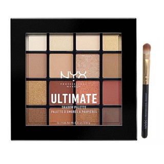 NYX Ultimate 16 Colors Eye Shadow Palette - Warm Neutrals 100% Authentic IMPORTED