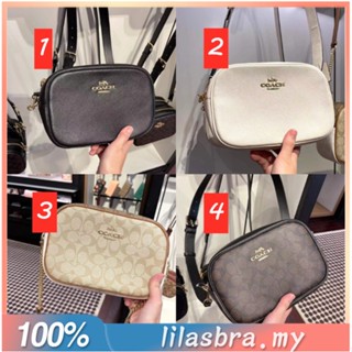 Coach CA207 CA172 CA547 Jamie กระเป๋าสะพายผู้หญิง กระเป๋ากล้อง การออกแบบที่คลาสสิก ความจุสูง การเดินทางทุกวัน207 172 547
