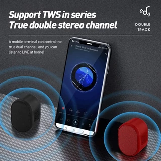 HP ลำโพงบลูทูธ ลําโพงซับวูฟเฟอร์ไร้สาย Wireless Bluetooth speaker ขนาดเล็ก แบบพกพา สําหรับกลางแจ้ง สามารถใช้งานได้นาน12H