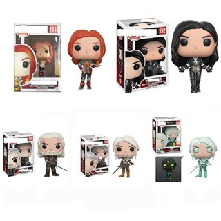 Funko POP The Witcher 3: Wild Hunt Geralt 149 Ciri 150 Yennefer 152 ของเล่นโมเดลตุ๊กตา