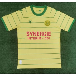 เสื้อกีฬาแขนสั้น ลายทีมชาติฟุตบอล Nantes 23-24 Nantes Souvenir ชุดเยือน แห้งเร็ว สําหรับผู้ชาย ไซซ์ S-XXL AAA