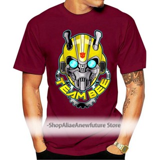 เสื้อยืด คอกลม ผ้าฝ้าย ระบายอากาศได้ดี พิมพ์ลายตัวอักษร Bumblebees แฟชั่นฤดูร้อน