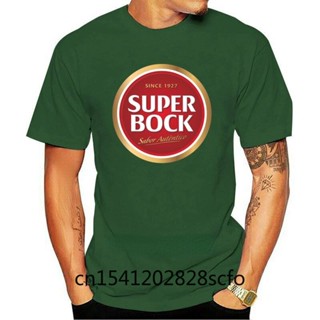 เสื้อยืดแขนสั้น คอกลม พิมพ์ลาย Super Bock Beer Portugal แฟชั่นสําหรับผู้ชาย และผู้หญิง