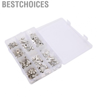 Bestchoices Copper Wire Terminal Connector  Enclosed Design Easy To Carry Lugs 125PCS for Inverter Household Appliance