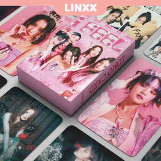 Linxx โปสการ์ด อัลบั้มรูปศิลปินเกาหลี I-DLE I Feel Album Lomo 55 ชิ้น