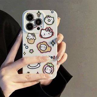 เคสป้องกันโทรศัพท์มือถือ ลายการ์ตูนแมว kt สําหรับ Apple Iphone 14promax 13 11 14pro 12 xr xs