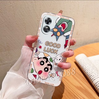 เคสโทรศัพท์มือถือ TPU แบบนิ่ม ลายการ์ตูนมอนสเตอร์ สําหรับ OPPO A78 4G A78 2023