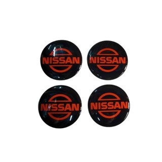 สติ๊กเกอร์ ฝาล้อ Nissan ขนาด 60 มิล เรซิ่นหล่องานยังสวย จำนวน 4 ชิ้น สติ๊กเกอร์ ฝาล้อ*** *จัดส่งเร้ว