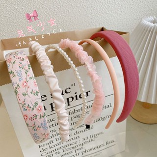 [6-piece set] hair hoop suit, summer 2023, new hair ornaments, facial shampoo, hair clips, press hair hoops