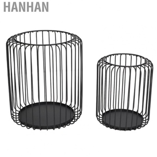 Hanhan Candles Holder Set  Cage Candleholder Set Multipurpose  for Dining Tables
