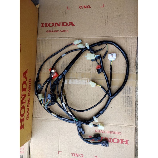 32100-KYZ-T60ชุดสายไฟแท้เวฟ125i(ปลาวาฬ )ปี2012-17,รุ่นสตาร์ทเท้า,1ชุด ราคา ถูกที่สุด ดีลบีเคเค แกลเลอรีภาพที่ 3
