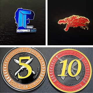 CSGO game TiTan 14ibp team badge cartoon rainbow horse KATO badge