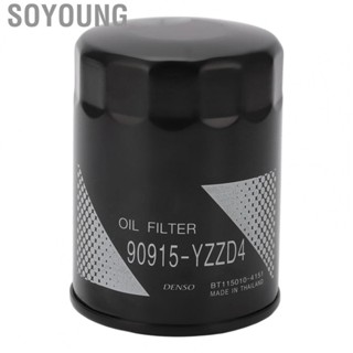 Soyoung Diesel Fuel Filter  Engine Oil Flter  Aging 90915 YZZD4 High Efficiency Easy Installation  for Car