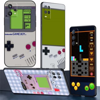 เคสโทรศัพท์มือถือซิลิโคน TPU แบบนิ่ม ลาย BS67 Gameboy Tetris Game Player สําหรับ Realme 10T 11 Pro 11 Pro+ C55 C33 2023 GT Neo5 SE GT3 Narzo N55 N53