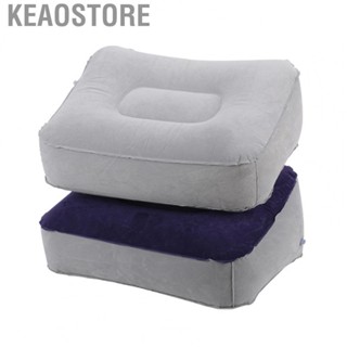 Keaostore Travel Foot Rest Pillow Height Fast Inflating Leg Knee Pillow for  Kids Airplane