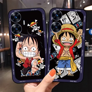 เคสโทรศัพท์มือถือ พิมพ์ลาย One Piece Luffy 3 มิติ สําหรับ Realme C55