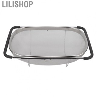 Lilishop Over The Sink Colander Rustproof Strainer  for Kitchen