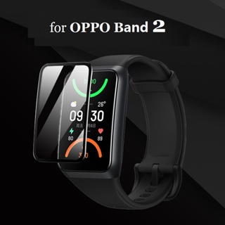 ฟิล์มกันรอยหน้าจอ แบบนิ่ม กันรอยขีดข่วน สําหรับ Oppo Band 2 PMMA Oppo Band2