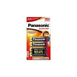 ถ่านอัลคาไลน์ LR6T/4B AA (แพ็ค 4 ก้อน) Panasonic