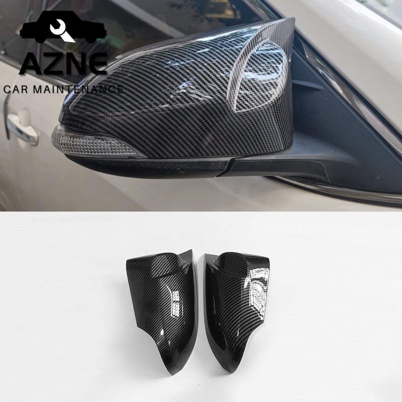 ฝาครอบกระจกมองข้างรถยนต์ คาร์บอนไฟเบอร์ สําหรับ TOYOTA CAMRY 2012-2017 CAMRY XV50
