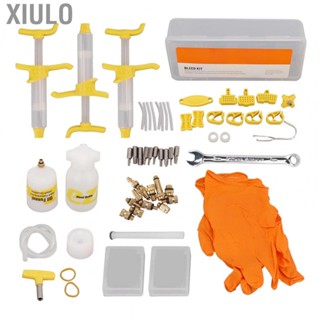 Xiulo Bleeder Hydraulic Disc Brake Bleed Kit  Quick Coupling Evacuation 3 Oil Ejector Universal Bike Brake Bleed Kit  for Bike Brake