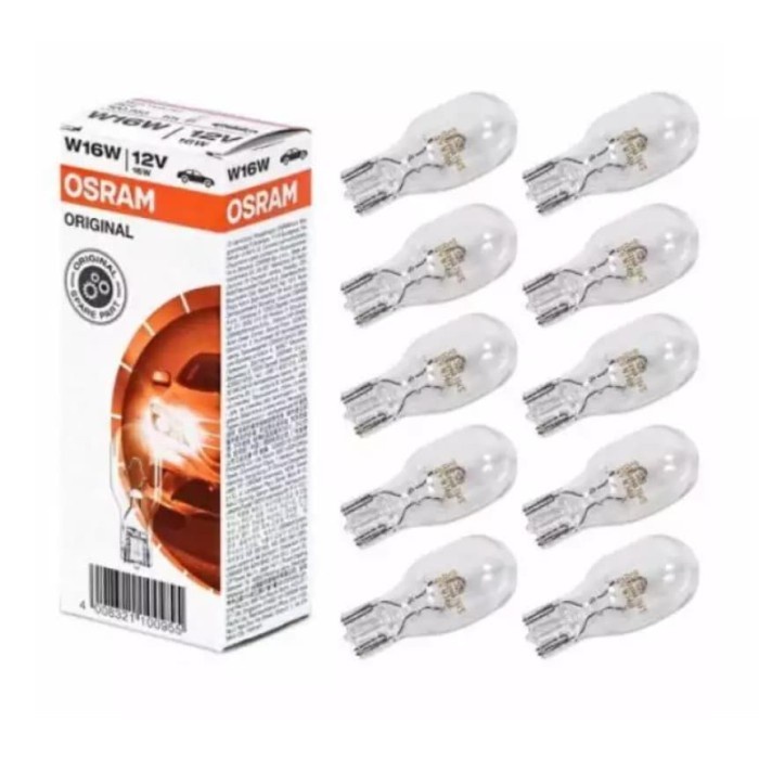 OSRAM T16 / T15 W16W 12V 16W - ไฟถอยหลัง 921