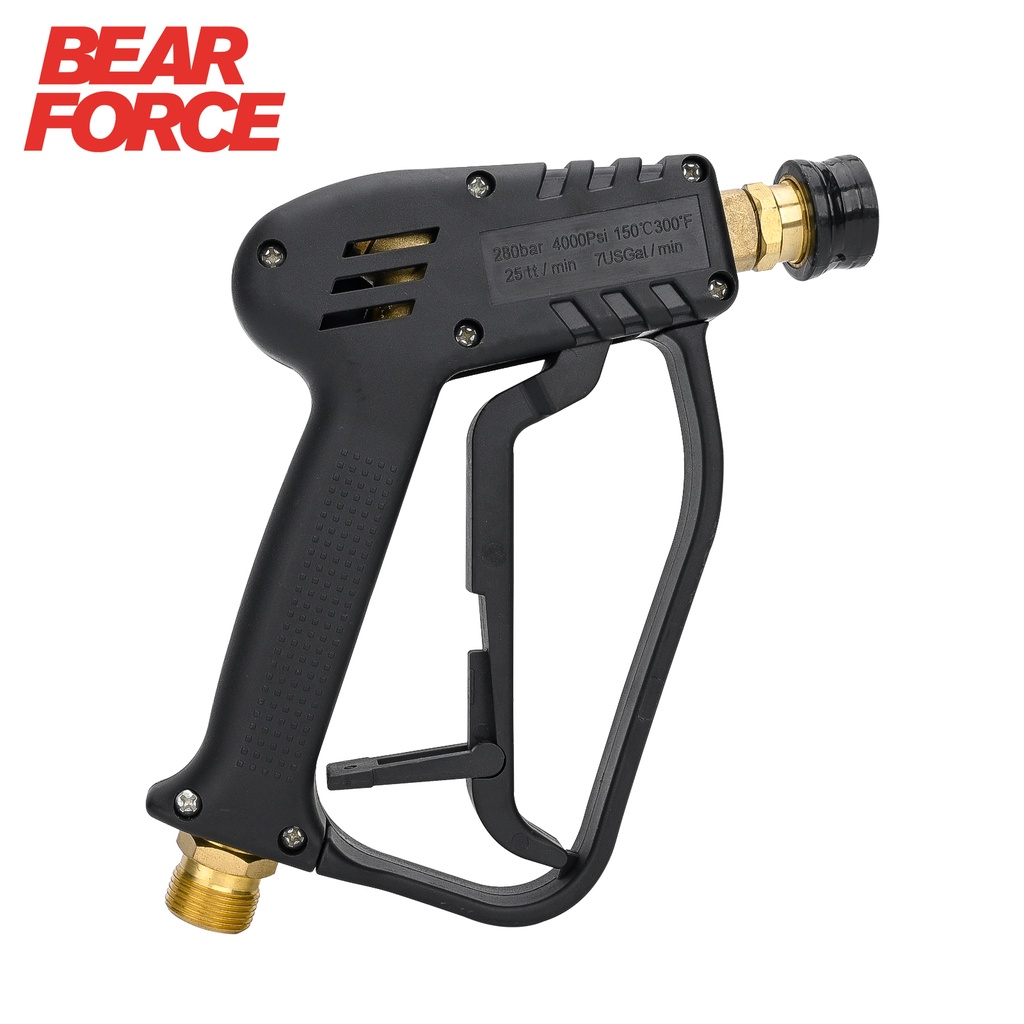 Bear FORCE ปืนฉีดน้ําแรงดันสูง 4000psi M22 G1/4 สําหรับเครื่องฉีดน้ําแรงดันสูง