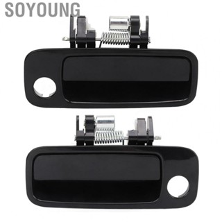 Soyoung Car Exterior Door Handle  69220AA010 Smooth Surface Black Exquisite Appearance Comfortable Grasp  for Vehicle