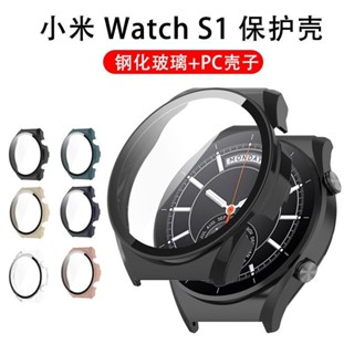 พร้อมส่ง เคสนาฬิกาข้อมือ PC เคลือบเงา ขอบแข็ง สําหรับ Xiaomi S1pro Redmi watch2