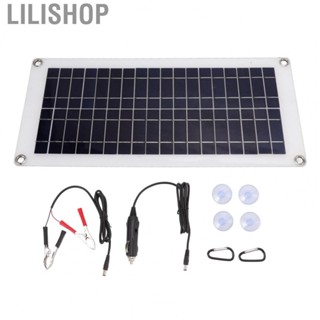 Lilishop Solar Cell Panel Flexible Solar  10W Portable  18V 5V for Indoor for Car Home Ship