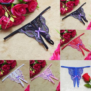 【HODRD】Women G-string Sexy Thongs Underwear V-string Multiple Colour Crotchles【Fashion】