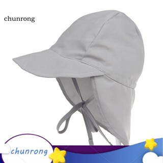 Chunrong หมวกปีกกว้าง ป้องกันรังสียูวี กันแดด สําหรับเด็ก