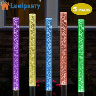 Lumiparty โคมไฟ LED 5 in 1 อะคริลิค คริสตัล หลากสีสัน สําหรับตกแต่งสวน