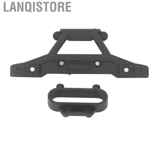 Lanqistore RC Car Rear Bumper PA Easy To Disassemble Black Cushioning Strong Practicality Rear Bumper Mount Replacement for RC Car