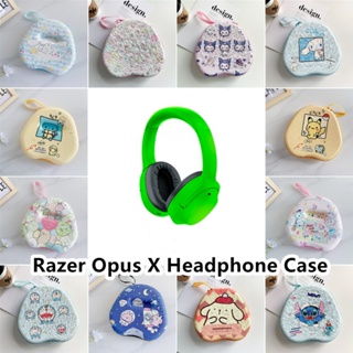  พร้อมส่ง! เคสหูฟัง ลายการ์ตูนหมีสตรอเบอร์รี่น่ารัก สําหรับ Razer Opus X