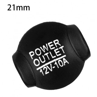 ⚡READYSTOCK⚡Power Socket Cover Cap Car Lighter Outlet Cover New Power Socket Universal 21mm