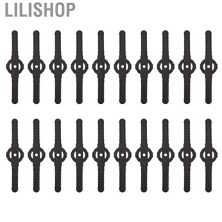 Lilishop Lawn Mower Blades  Plastic Mower Blades Replacement 20Pcs  for Flower Beds