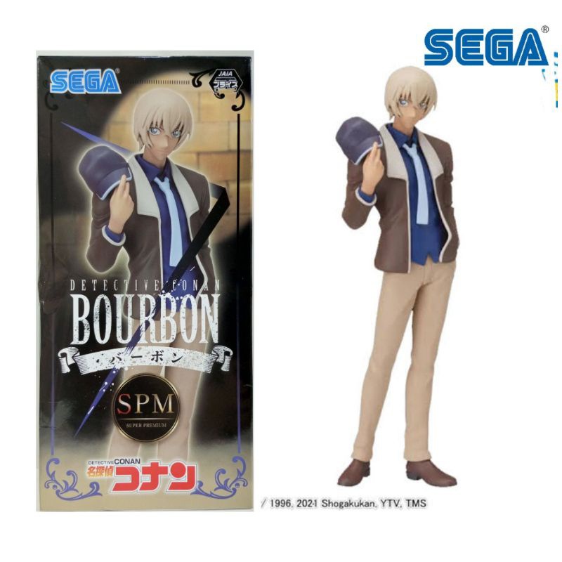 ของแท้ Detective Conan Furuya Rei Bourbon Amuro SPM Sega โคนัน Toys for Kids Gift Figure Collection Model Toys