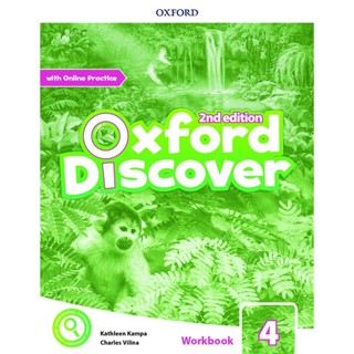 Se-ed (ซีเอ็ด) : หนังสือ Oxford Discover 2nd ED 4 : Workbook +Online Practice (P)