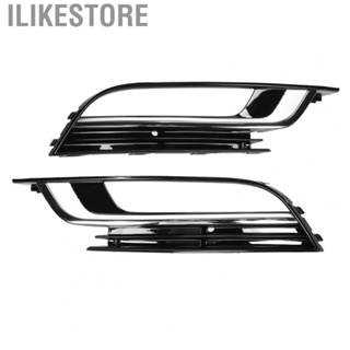 Ilikestore Front Bumper Fog Light Grille  3C8853665 Black Chrome Plated  for Cars