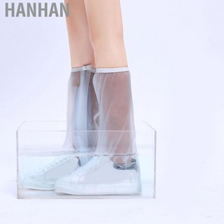 Hanhan Rain Shoe Covers  Rainproof Tall Shoe Cover Antiskid Wear Resistant Rain Shoe Protector