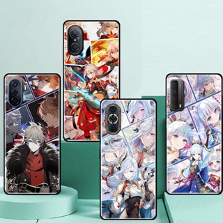 เคสโทรศัพท์มือถือซิลิโคน TPU กันกระแทก ลายเกมยอดนิยม Genshin Impact สําหรับ Huawei NOVA 4 5 5T 5I 5 Pro 6 4G 5G SE