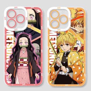 เคสโทรศัพท์มือถือแบบนิ่ม ใส ลายการ์ตูนอนิเมะดาบพิฆาตอสูรน่ารัก สําหรับ case infinix Zero 5G X Note 12 G96 Hot 30 VIP 30i 20 20s 20i 12i 12 11S NFC 8 9 10 10S Pro 11 Play Smart 7 6 HD 5 Tecno Spark 6 go 2023