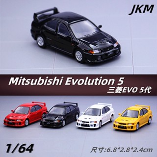 โมเดลรถยนต์ Jkm 1: 64 Mitsubishi EVO 1 2 3 4 5 6 7 Generation Lance ของเล่นสําหรับเด็กผู้ชาย เก็บสะสม ของขวัญ