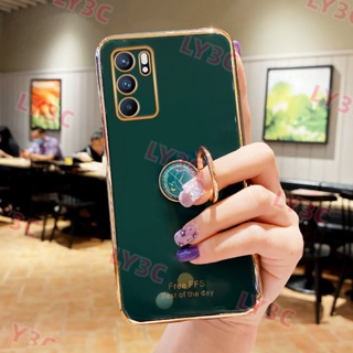 เคสโทรศัพท์มือถือ ชุบไฟฟ้า กันกระแทก พร้อมแหวนขาตั้ง สําหรับ Xiaomi Redmi 12T 12C PRO NOTE 12 PRO PLUS